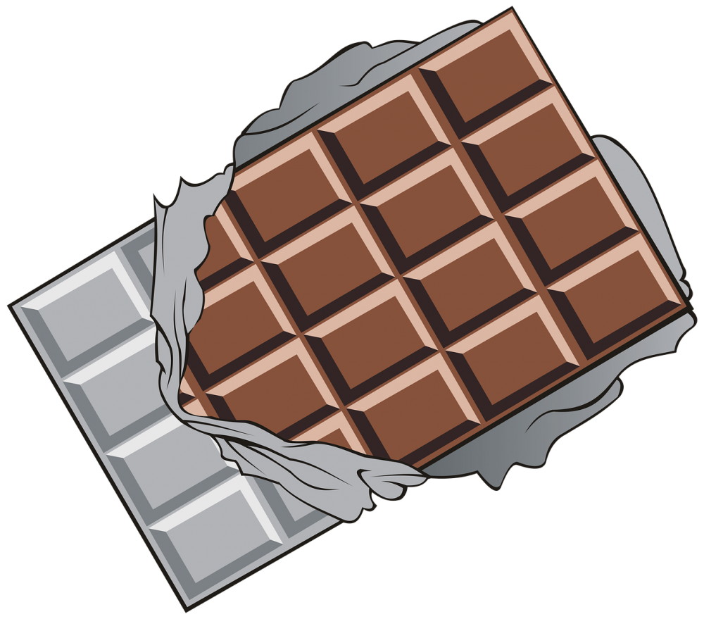 Мультяшная шоколадка