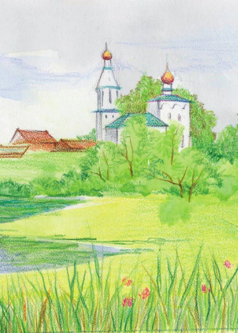 Рисунки на тему Русь православная