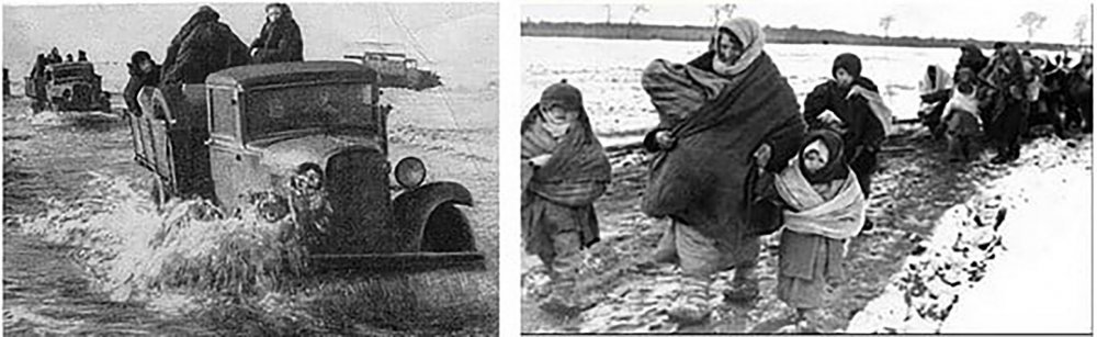 Эвакуация из блокадного Ленинграда 1942