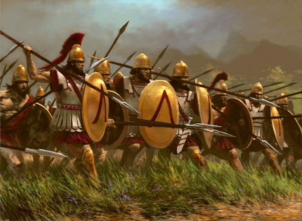 Армия древней Греции гоплит