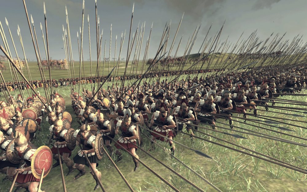 Македонская фаланга Rome 2 total War