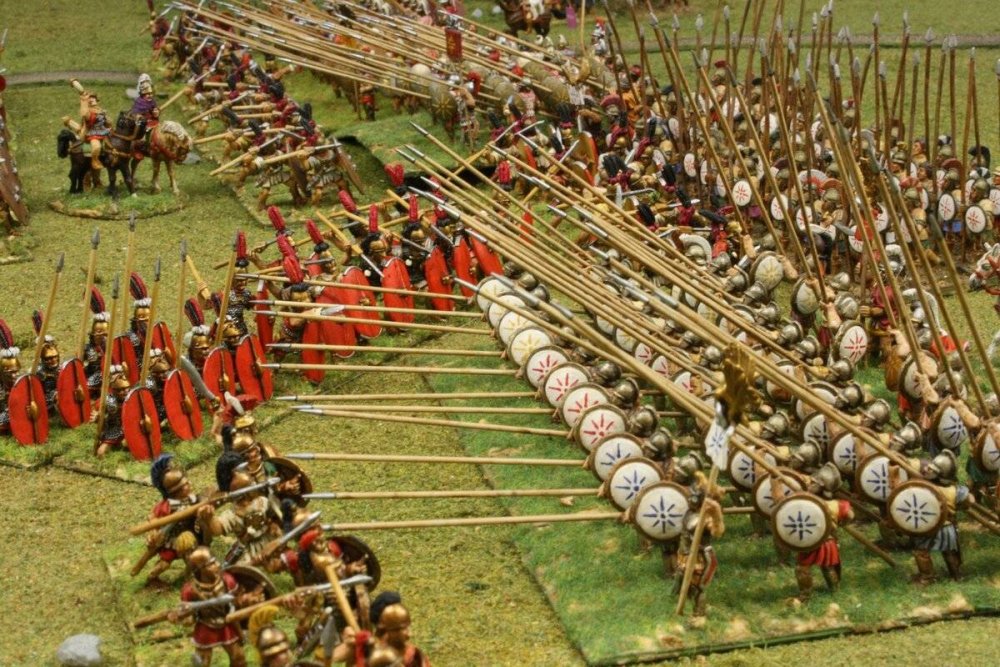 Римский Легион против македонской фаланги