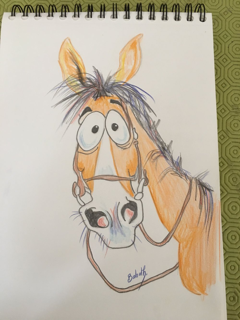 Классный рисунок про лошадь