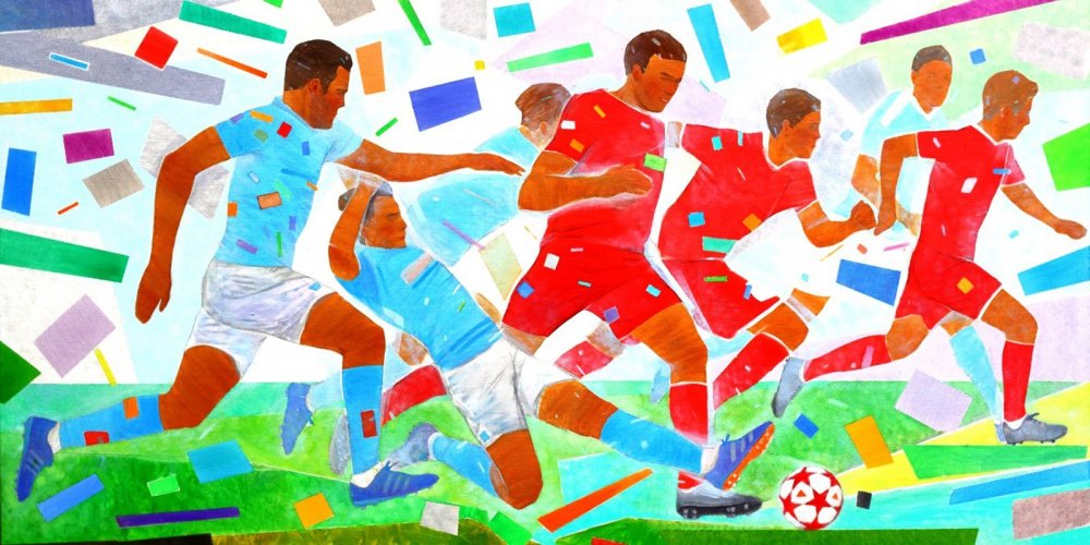 Футбол в изобразительном искусстве