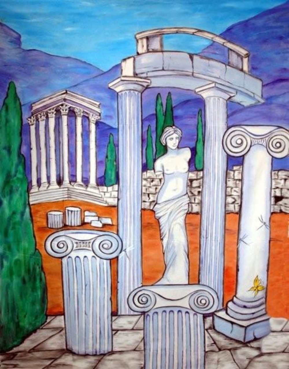Рисунок древняя Греция(древняя Эллада