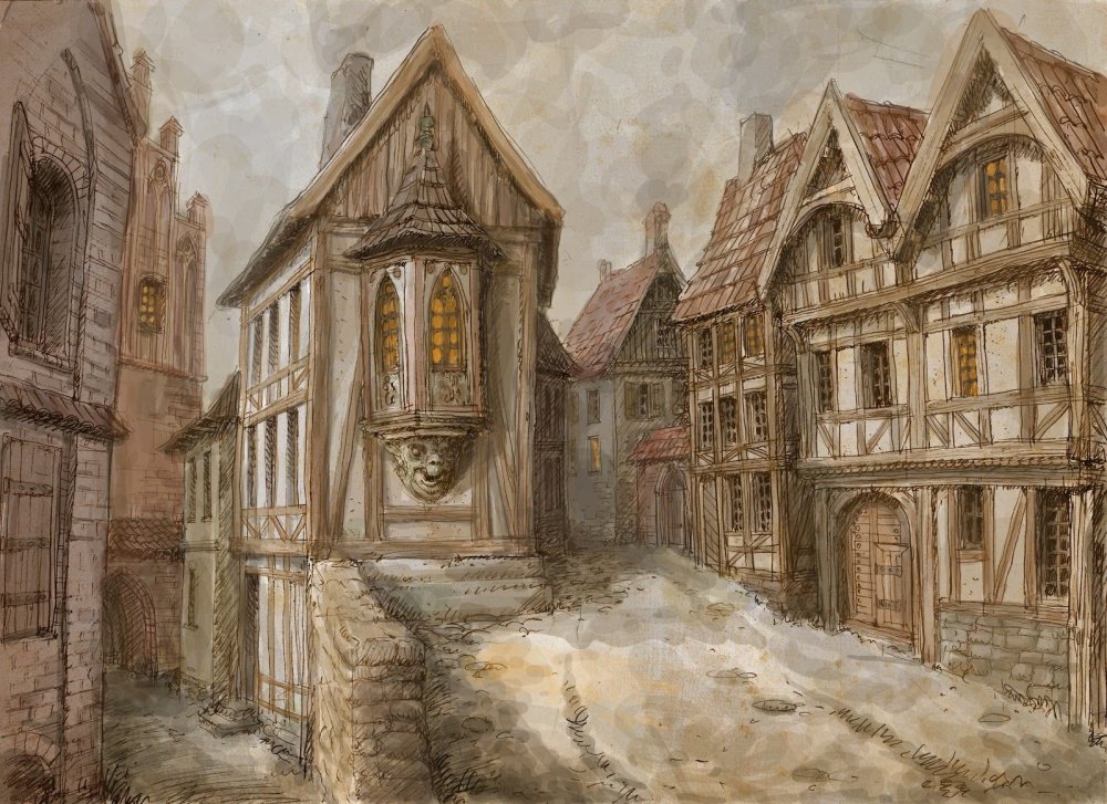 Арт City Medieval House