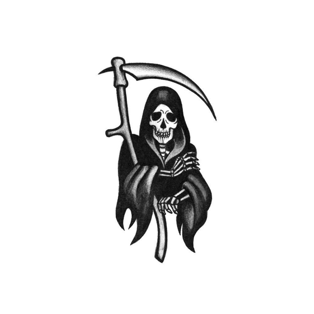 Grim Reaper тату