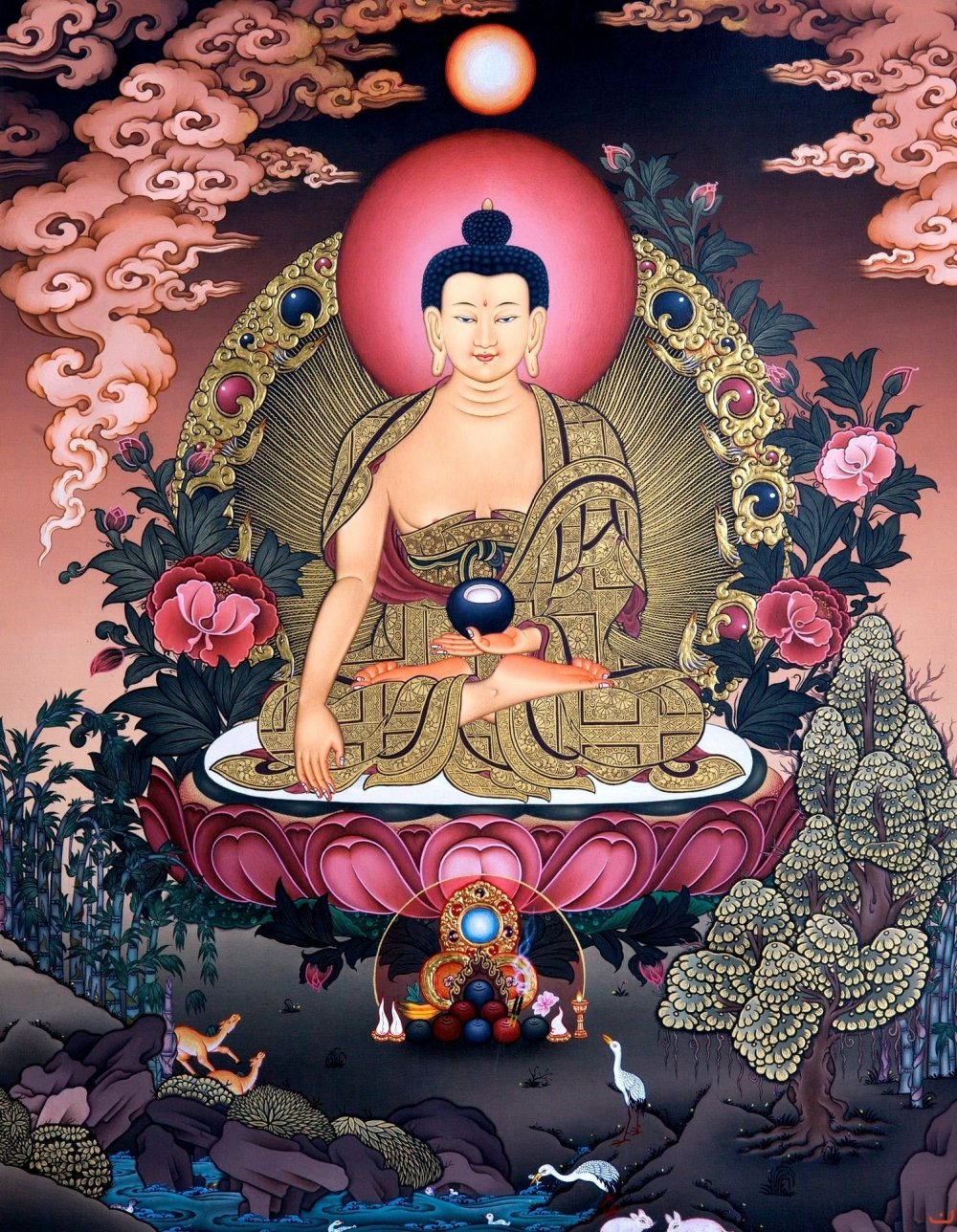 Будда Bodhisattva Sakyamuni