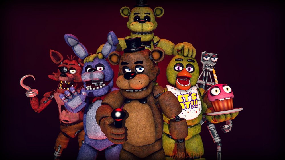 FNAF 1 АНИМАТРОНИКИ