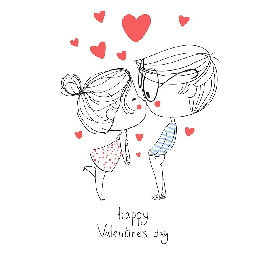 День Святого Валентина иллюстрации