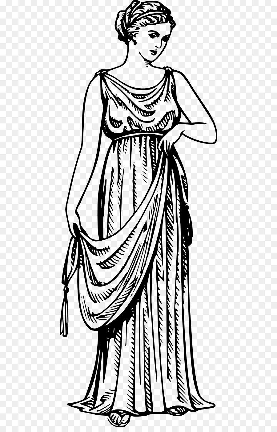 Женский Хитон древней Греции