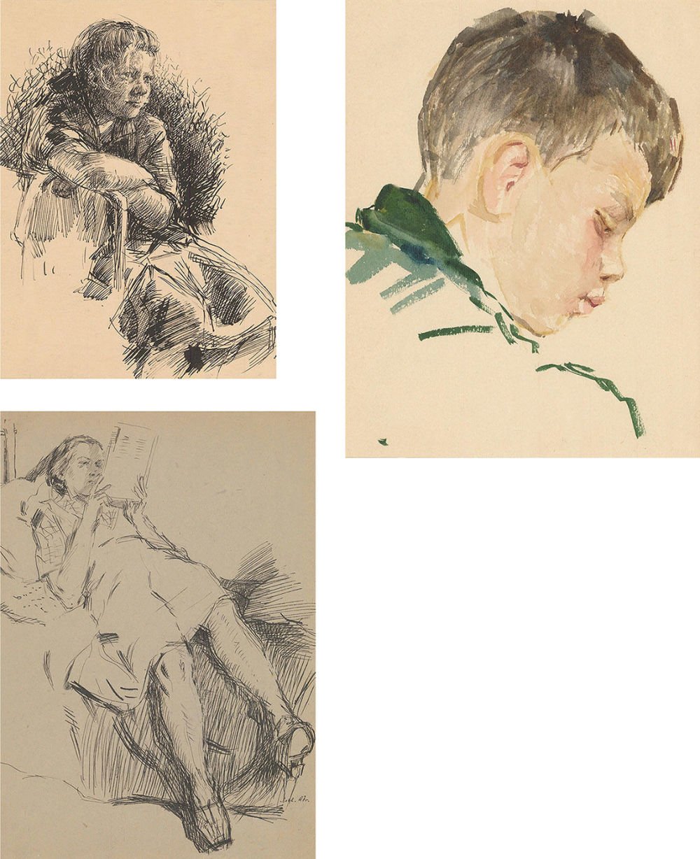 Три рисунка Балакаева