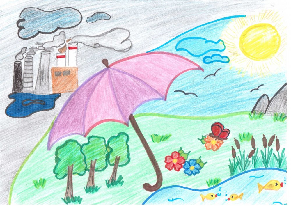 Экология детские рисунки