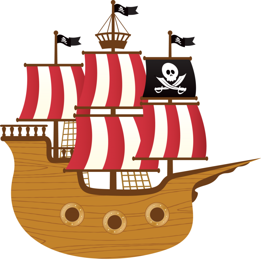 Пиратский кораблик