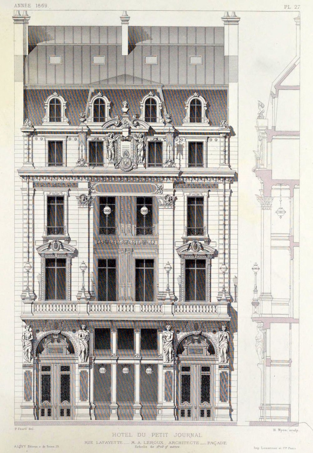 Французская архитектура фасады отмывка