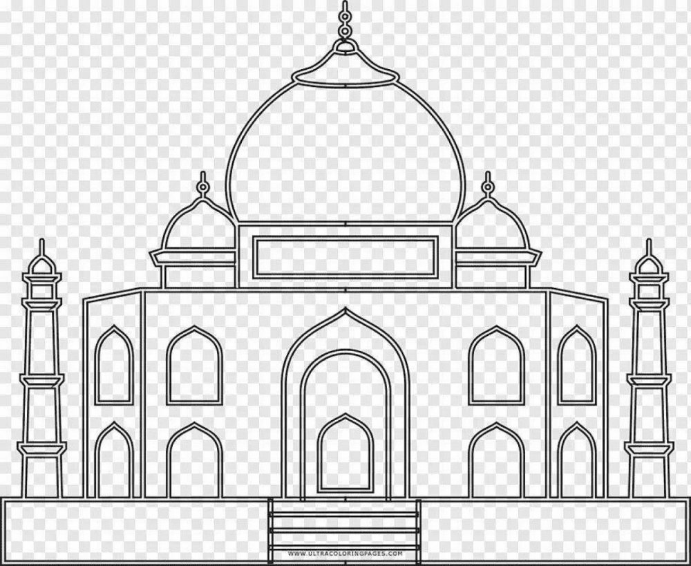 Тадж-Махал гробницы Индии