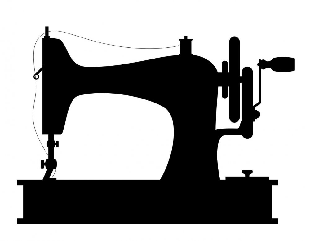 Швейная машинка без фона