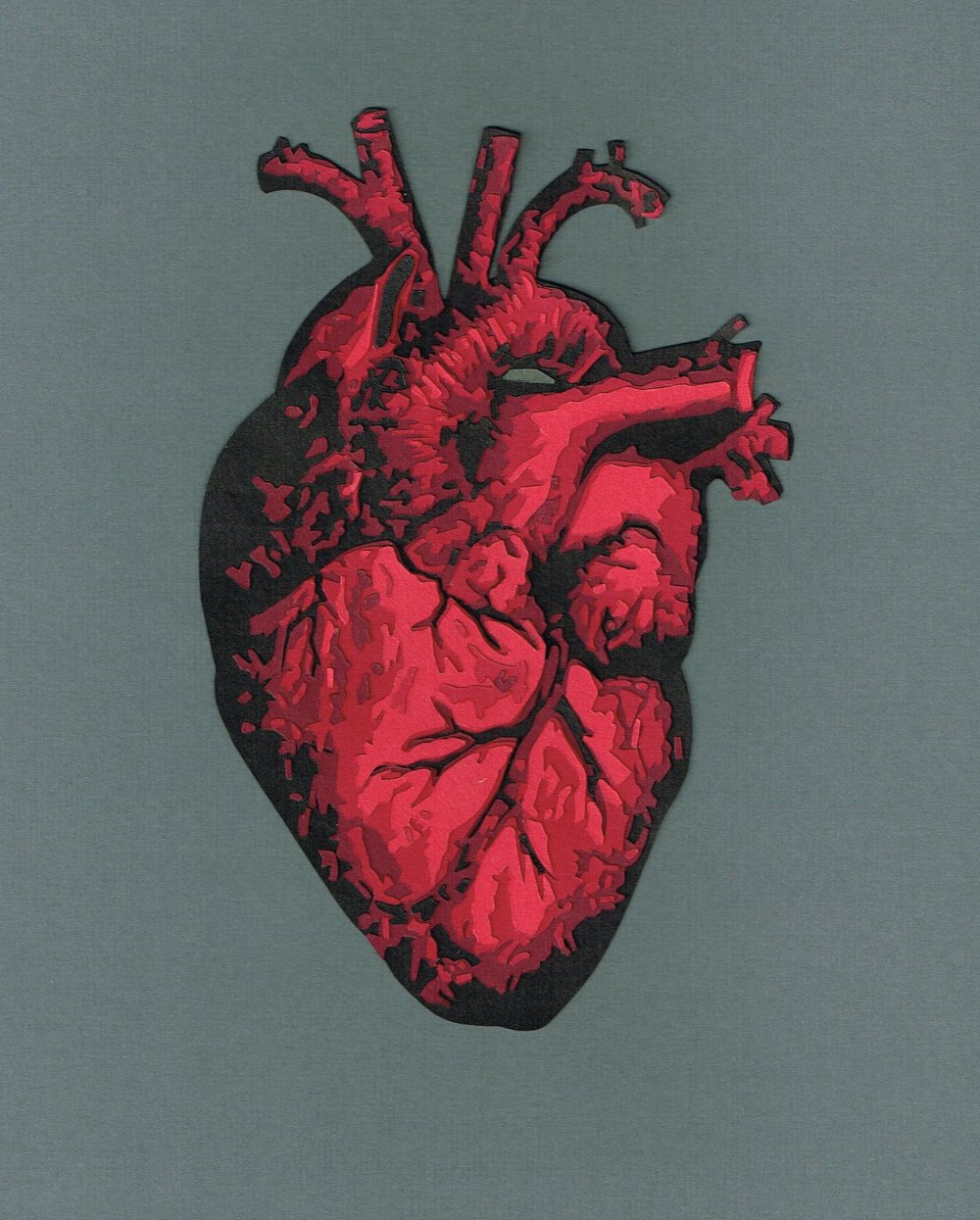 Человеческое сердце арт