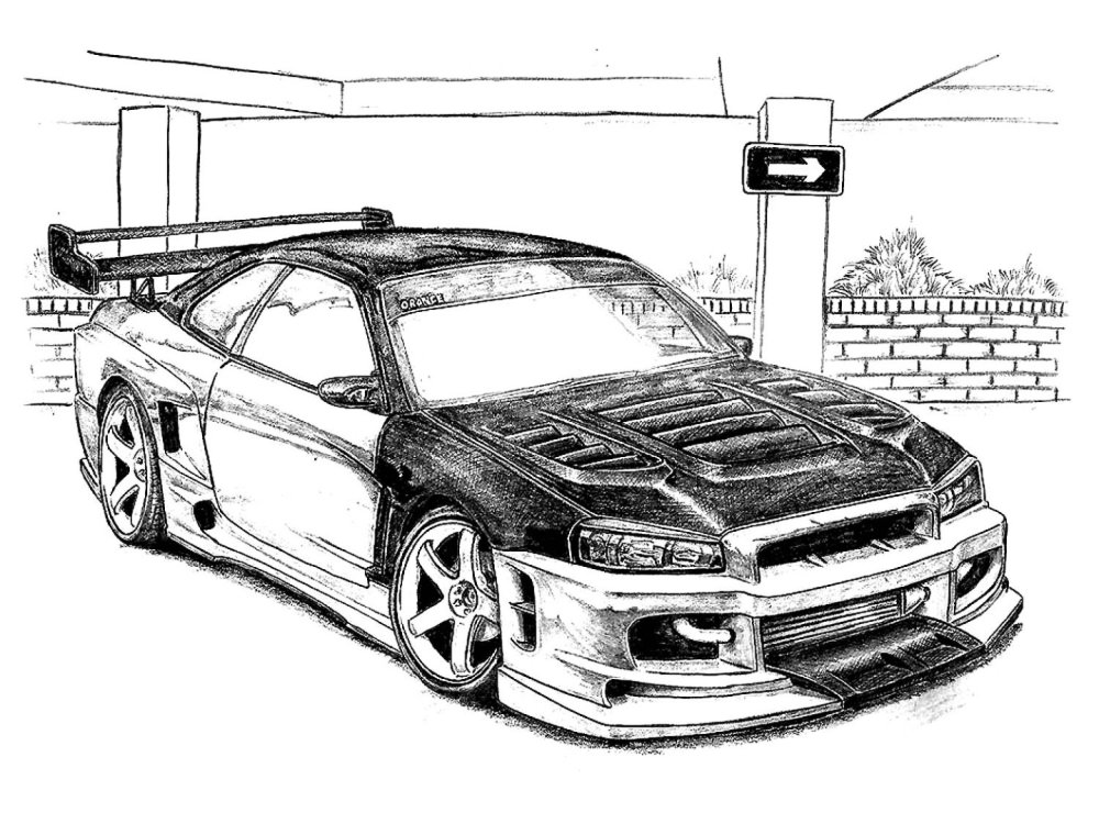 Nissan Skyline GTR r34